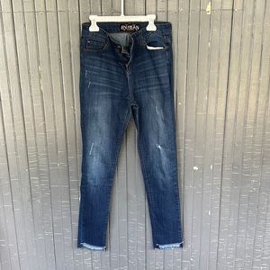 Women high waisted denim jeans